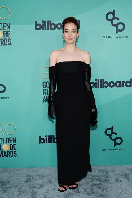 “Severance” star, American actress Britt Lower attends the 80th Annual Golden Globe Awards HFPA/Billboard Party at The Beverly Hilton on January 10, 2023 in Beverly Hills, California. (Photo by Emma McIntyre/Getty Images)