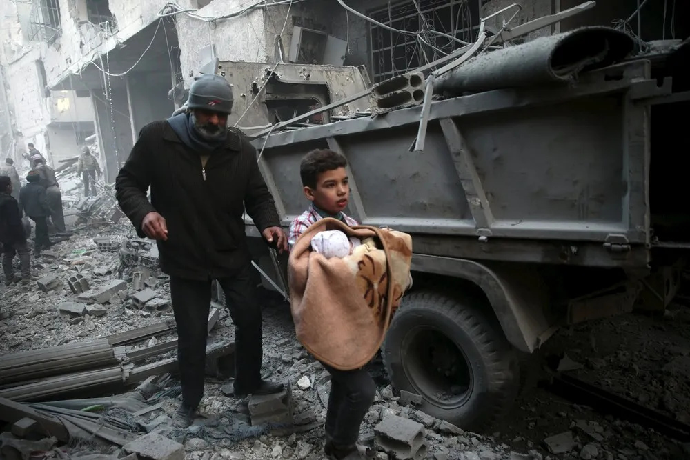 Airstrikes in the Town of Douma