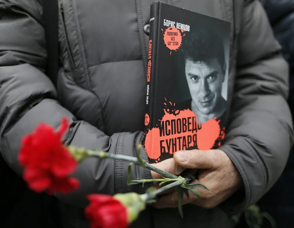 Boris Nemtsov Funeral in Moscow