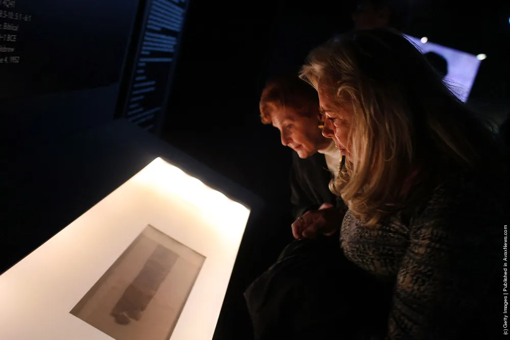 Oldest Parchment Of The Ten Commandments On Display In Times Square