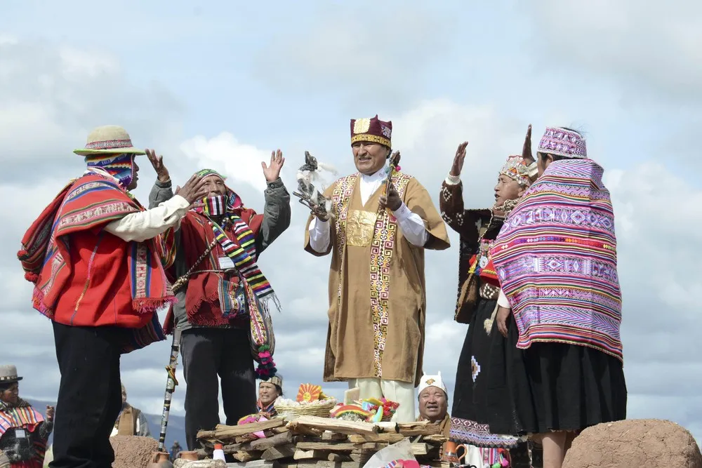 Evo Morales' Inauguration Ceremonies Begin