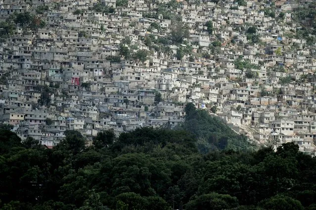 A view of the Jalouise neighborhood in Port-au-Prince, Haiti, Saturday, July 10, 2021, three days after President Jovenel Moise was assassinated in his home. (Photo by Matias Delacroix/AP Photo)