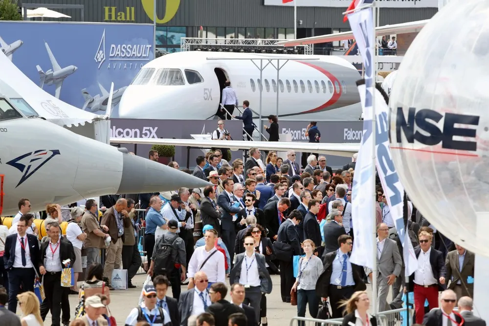Paris Air Show In Le Bourget 2015