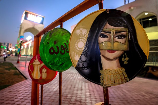 VB Photo Project: Abu Dhabi Street Art and Bus Stop Art on November 2, 2024. Location: Madinat Zayed Shopping Centre. (Photo by Victor Besa/ he National)