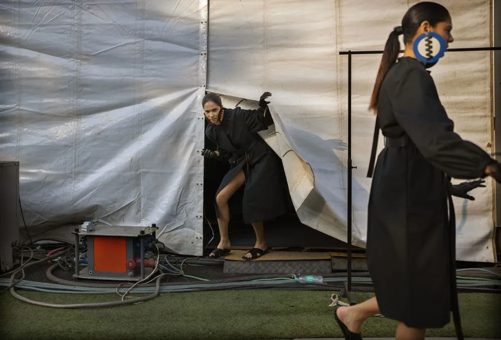 India’s Premier Fashion Event's Backstage