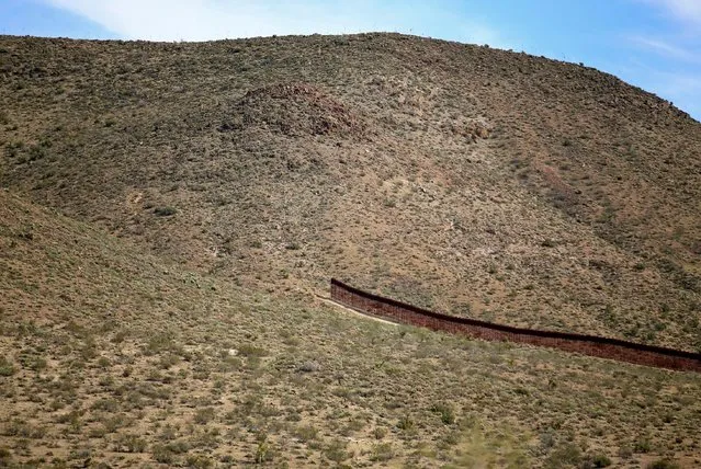 A gap in the U.S.-Mexico border fence is seen outside Jacumba, California, United States, October 7, 2016. (Photo by Mike Blake/Reuters)