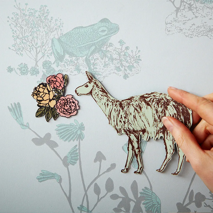 Magnetic Wallpaper by Sian Zeng