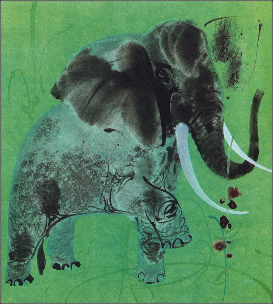 Alfred Könner, “Bilderzoo” by Illustrator Mirko Hanák