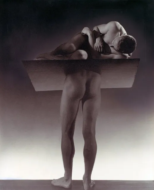 “The Sleepwalker” by George Platt Lynes, 1935. Lynes composed this picture from two negatives. The seams between them were airbrushed out so that his surprising anatomical conjunction would have the perfect aplomb of dream imagery. Alfred Barr's Museum of Modern Art exhibition Fantastic Art, Dada, and Surrealism (1936) included The Sleepwalker, probably a copyprint made by Lynes from this original. (Photo courtesy of The Metropolitan Museum of Art)