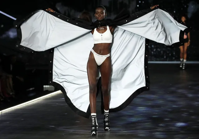 Model Grace Bol presents a creation during the 2018 Victoria's Secret Fashion Show in New York City, New York, U.S., November 8, 2018. (Photo by Mike Segar/Reuters)