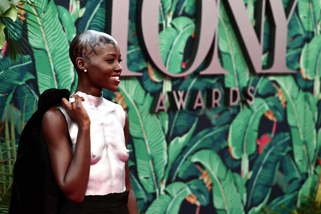 Kenyan-Mexican actress Lupita Nyong'o attends the 76th Annual Tony Awards in New York City, U.S., June 11, 2023. (Photo by Amr Alfiky/Reuters)