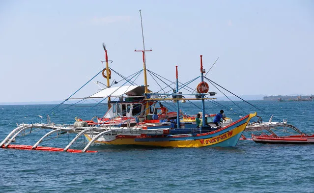 A fishing boat used to fish in the disputed Scarborough Shoal, in South China Sea is pictured in Masinloc, Zambales in the Philippines April 22, 2015. (Photo by Erik De Castro/Reuters)