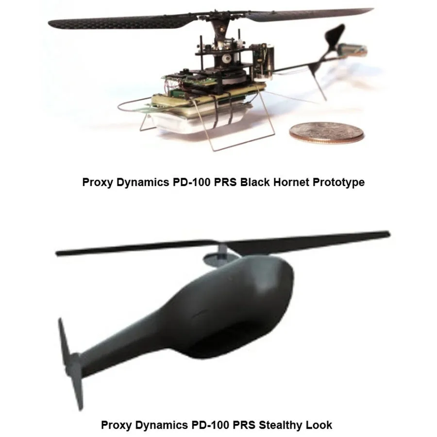 Black Hornet – Hand-Held Helicopter Drones to War Zone