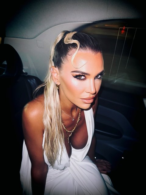 English model, television personality and former beauty queen Christine McGuinness attends the Virgin Atlantic Attitude Awards 2025 at The Roundhouse on October 08, 2025 in London, England. (Photo by Instagram)