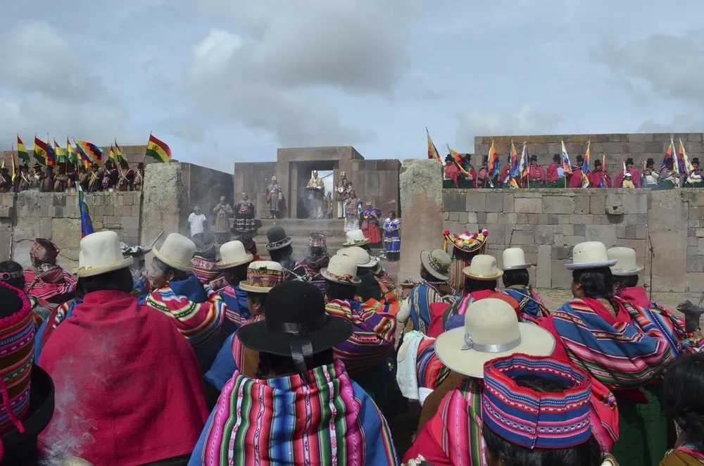 Evo Morales' Inauguration Ceremonies Begin