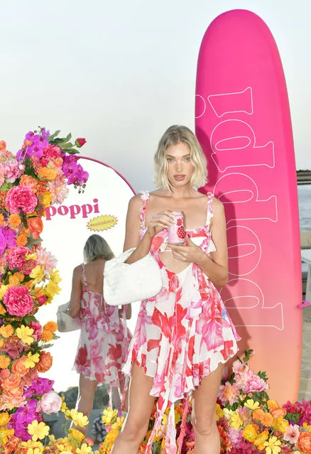 Swedish-based model and former Victoria's Secret Angel Elsa Hosk attends the Poppi Soda's Back Beach Bash at Gurney's Montauk on July 28, 2023 in Montauk, New York. (Photo by Eugene Gologursky/Getty Images for Poppi)