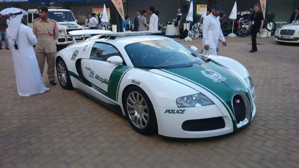 The Bugatti Veyron of the Dubai Police