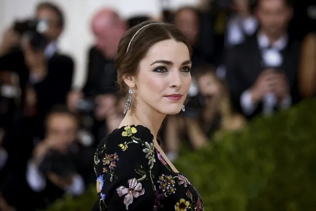 Bee Shaffer, daughter of editor-in-chief of American Vogue Anna Wintour, arrives at the Metropolitan Museum of Art Costume Institute Gala (Met Gala) to celebrate the opening of “Manus x Machina: Fashion in an Age of Technology” in the Manhattan borough of New York, May 2, 2016. (Photo by Eduardo Munoz/Reuters)