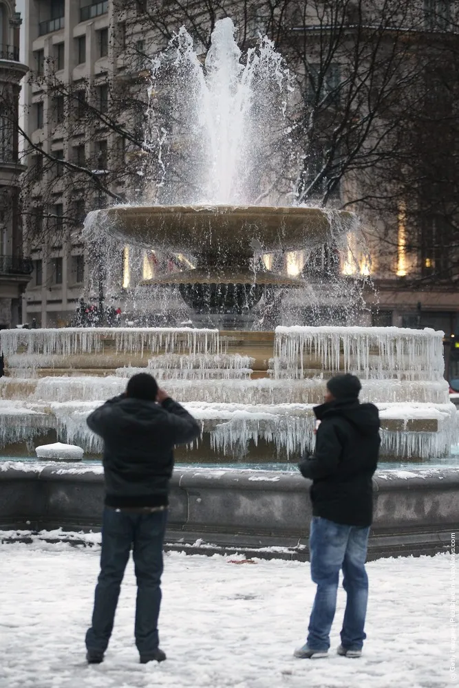 Heavy Snow Falls Across United Kingdom