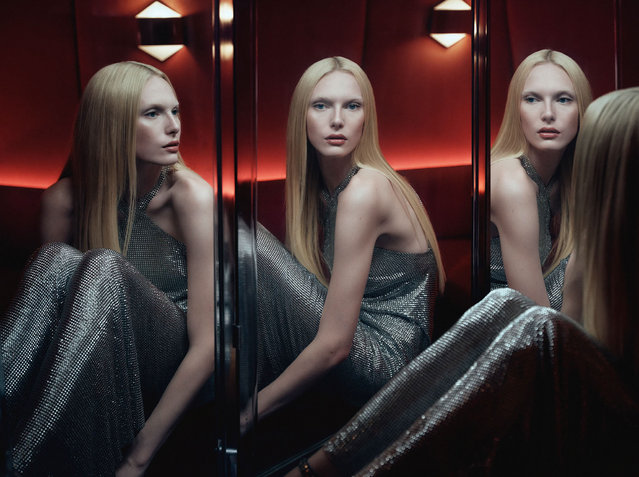 American model and Influencer Alex Consani features prominently in the ’90s-themed Zara campaign in November 2025. (Photo by Ludovic de Saint Sernin x Zara)