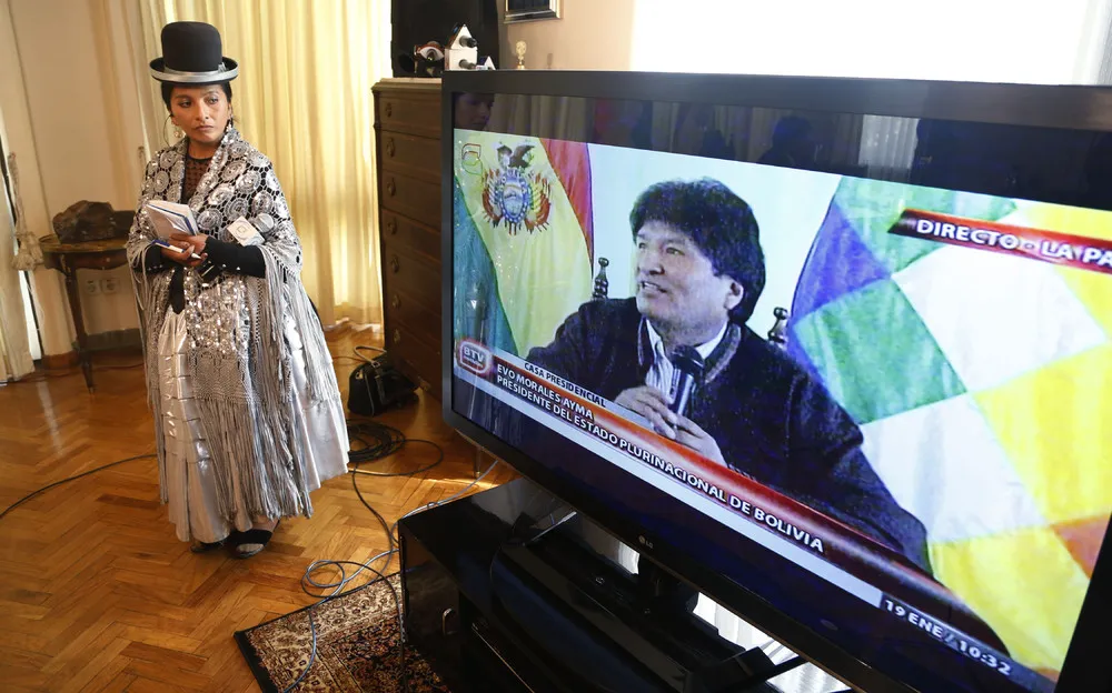 Evo Morales' Inauguration Ceremonies Begin