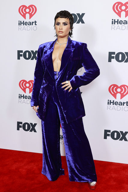 Demi Lovato attends the 2021 iHeartRadio Music Awards at The Dolby Theatre in Los Angeles, California, which was broadcast live on FOX on May 27, 2021. (Photo by Emma McIntyre/Getty Images for iHeartMedia)