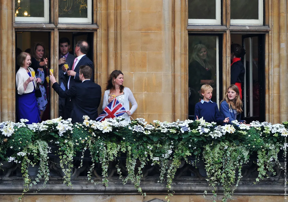 Royal Wedding: Wedding Guests And Party Make Their Way To Westminster Abbey