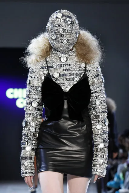 The Christian Cowan collection is modeled during Fashion Week in New York, Tuesday, February 12, 2019. (Photo by Richard Drew/AP Photo)