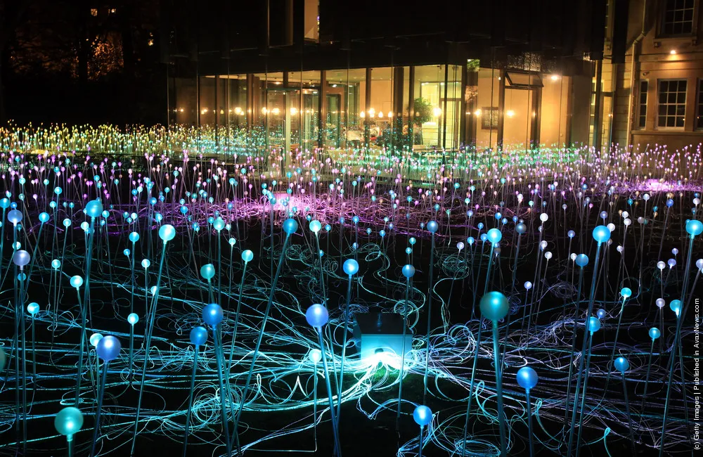 The Holbourne Musuem Unveils A New Bruce Munro Light Installation