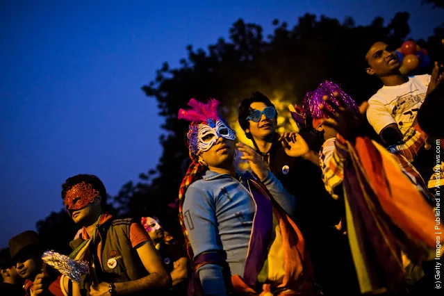Indias LGBT Community Celebrates 4th Queer Pride March