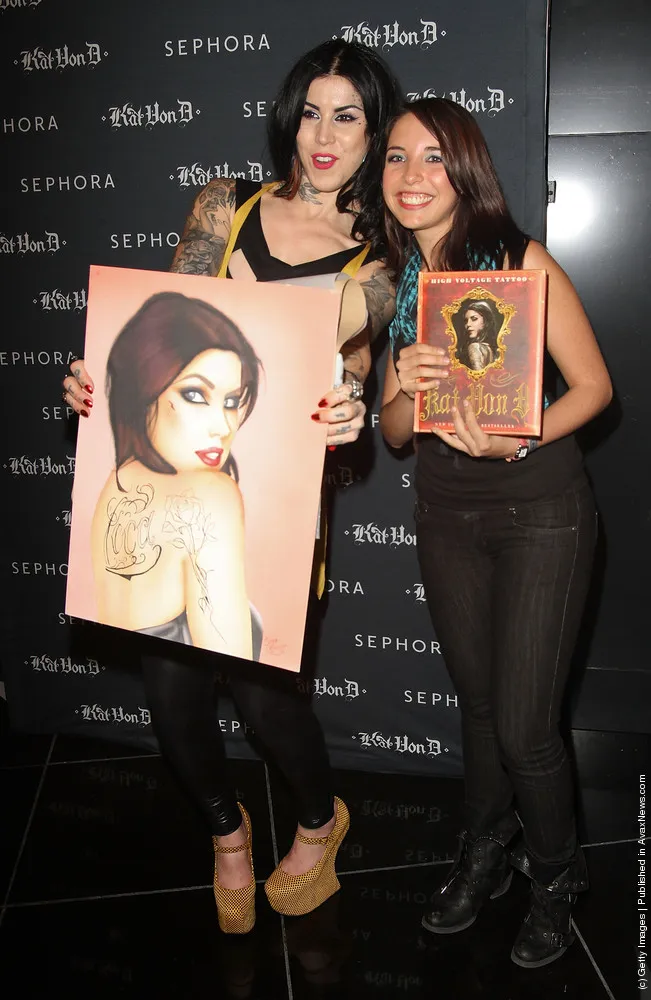 Sephora Presents Kat Von D's First Solo Art Show At Sephora Mexico City