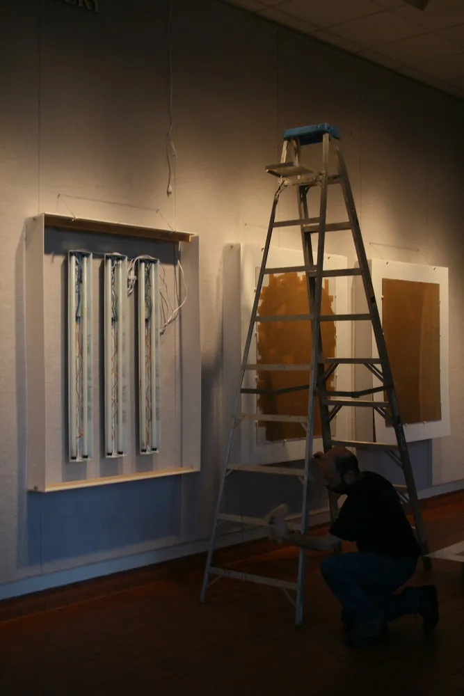 Portraits Out of Packing Tape by Mark Khaisman