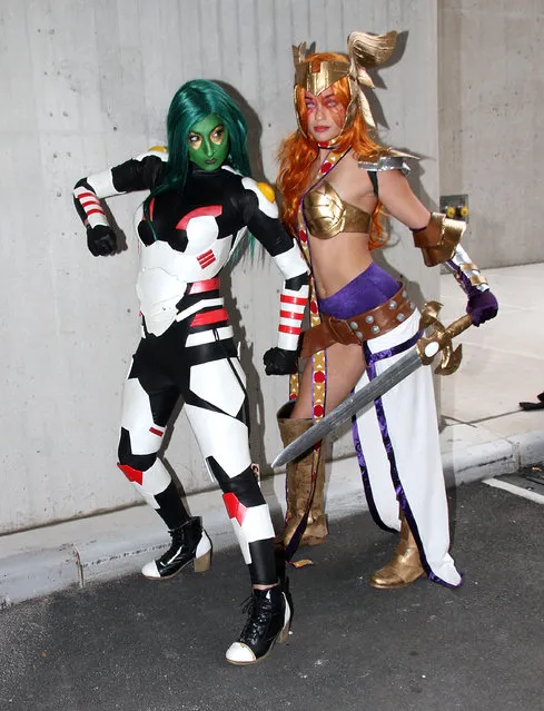 General Atmosphere at New York Comic Con – Day 2 at Jacob Javitz Center on October 10, 2014 in New York City. (Photo by Laura Cavanaugh/Getty Images)