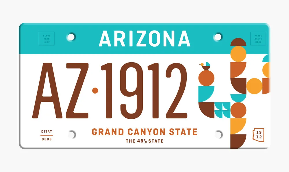 State Plates Project by Jonathan Lawrence