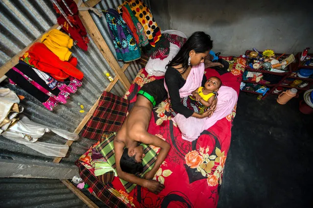 Bangladesh is one of the few Muslim countries in the world where prostitution is legal. The Kandapara brothel in the district of Tangail is the oldest and second-largest in the country – it has existed for some 200 years. (Photo by Sandra Hoyn)