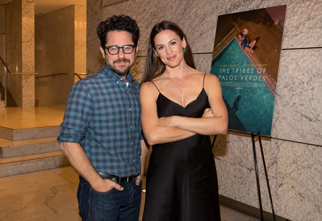J.J Abrams and Jennifer Garner attend the Screening Of IFC Films' “The Tribes Of Palos Verdes” at the Ray Kurtzman Theater on November 21, 2017 in Los Angeles, California. (Photo by Christopher Polk/Getty Images)