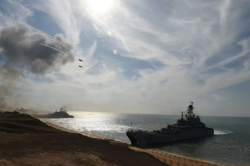 Military Exercise in Crimea