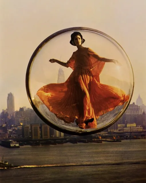 “Paris 1963” – Harper's Bazaar “Bubble” Spring Collection. (Photo by Melvin Sokolsky)