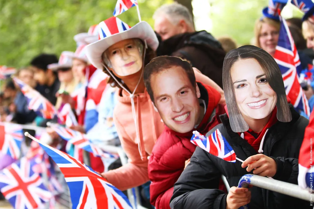 Royal Wedding: Wedding Guests And Party Make Their Way To Westminster Abbey