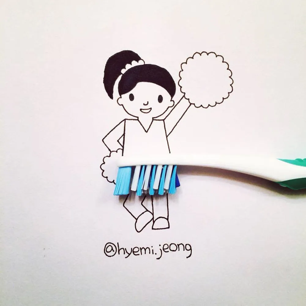 Illustrations From Everyday Objects By Hyemi Jeong Part 1