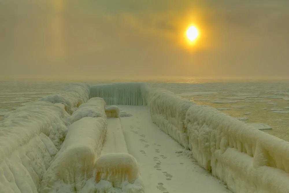 “I See Sea” by Dmytriy Dokunov: Frozen Black Sea