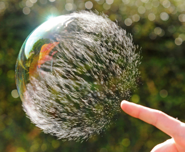Amazing Photography Of A Bubble Bursting 