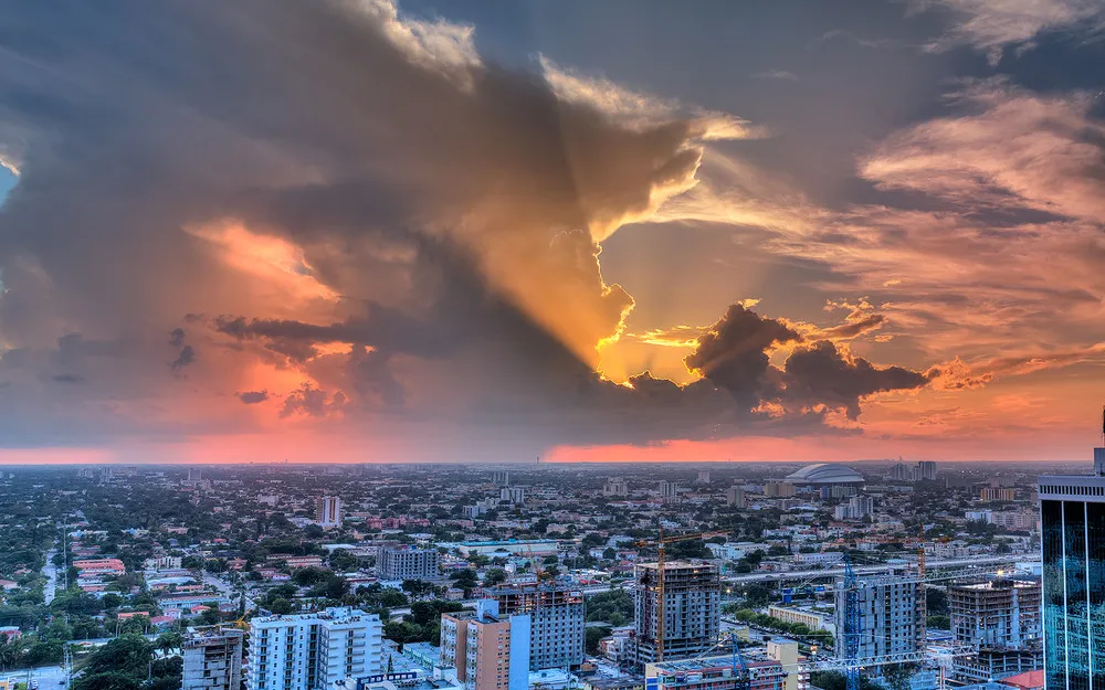 Sky over Miami