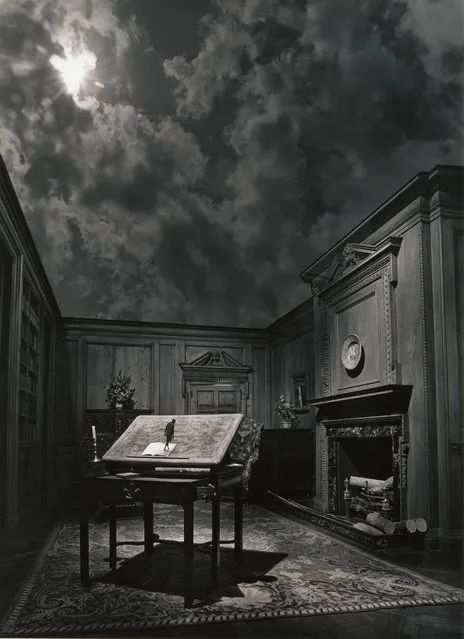 “Untitled” by Jerry N. Uelsmann, 1976. Uelsmann revived the technique of combination printing pioneered by such Victorian art photographers as Oscar Gustave Rejlander and Henry Peach Robinson in the early 1960s, when darkroom manipulation was denigrated by many proponents of straight photography as a flagrant violation of photographic purity. (Photo courtesy of The Metropolitan Museum of Art)