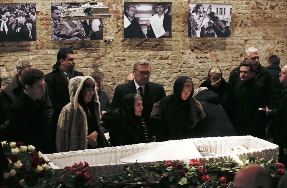 Boris Nemtsov Funeral in Moscow