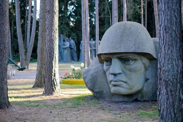 Sculpture park Grūtas Park near Druskininkai, Lithuania on September 21, 2023, with propaganda statues from the Soviet period. The monuments were removed from public view after Lithuania’s independence. (Photo by snapshot-photography/K.M. Krause/Rex Features/Shutterstock)