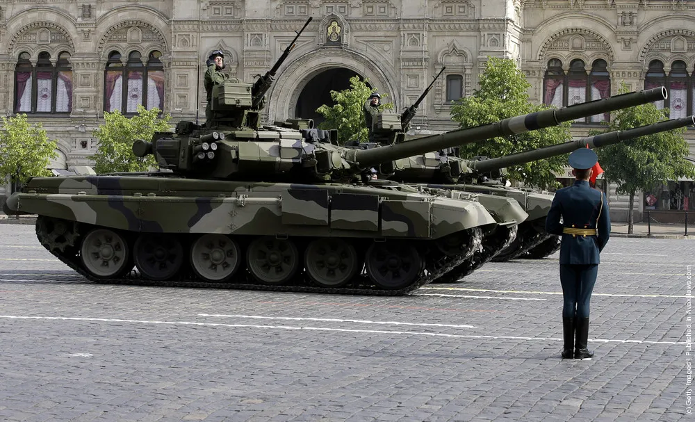 Moscow's Annual Victory Parade In Red Square 2005-2009