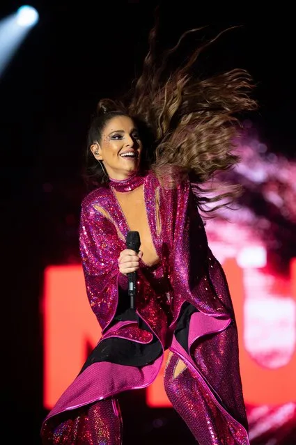 English singer, dancer and television personality Cheryl performs on the Main Stage during Mighty Hoopla 2021 at Brockwell Park on September 4, 2021 in London, England. (Photo by PA Wire Press Association)