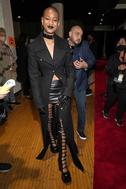 American singer Willow Smith attends the 2022 iHeartRadio Music Awards at The Shrine Auditorium in Los Angeles, California on March 22, 2022. Broadcasted live on FOX. (Photo by Kevin Mazur/Getty Images for iHeartRadio )