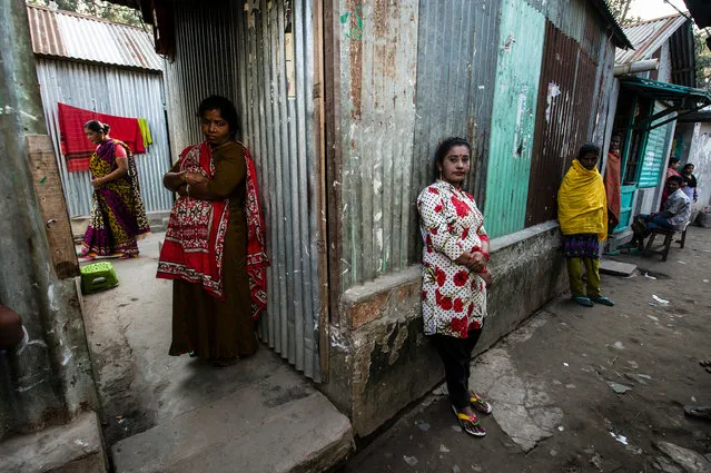 Bangladesh is one of the few Muslim countries in the world where prostitution is legal. The Kandapara brothel in the district of Tangail is the oldest and second-largest in the country – it has existed for some 200 years. (Photo by Sandra Hoyn)